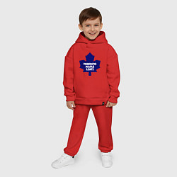 Детский костюм оверсайз Toronto Maple Leafs, цвет: красный — фото 2