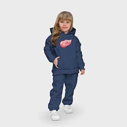 Детский костюм оверсайз Detroit Red Wings, цвет: тёмно-синий — фото 2