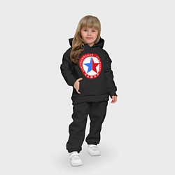 Детский костюм оверсайз Федерация САМБО, цвет: черный — фото 2