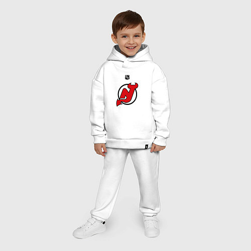Детский костюм оверсайз New Jersey Devils: Kovalchuk 17 / Белый – фото 4
