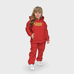 Детский костюм оверсайз Weyland-Yutani, цвет: красный — фото 2