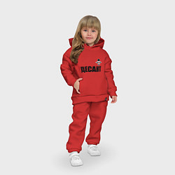 Детский костюм оверсайз Десант ВДВ, цвет: красный — фото 2