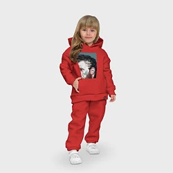 Детский костюм оверсайз Том Харди Ван Гога, цвет: красный — фото 2