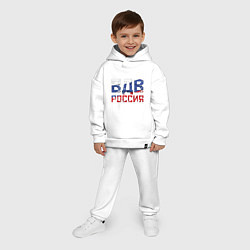 Детский костюм оверсайз ВДВ Россия, цвет: белый — фото 2