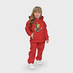 Детский костюм оверсайз Линк, цвет: красный — фото 2