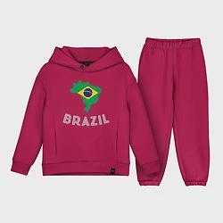 Детский костюм оверсайз Brazil Country