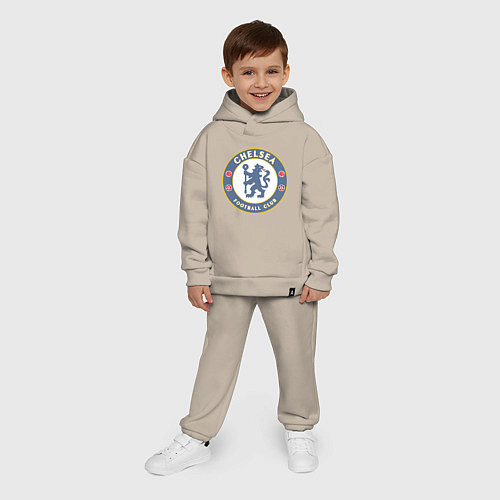 Детский костюм оверсайз Chelsea FC / Миндальный – фото 4