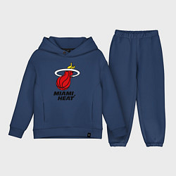 Детский костюм оверсайз Miami Heat-logo