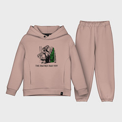 Детский костюм оверсайз Matrix Alice, цвет: пыльно-розовый