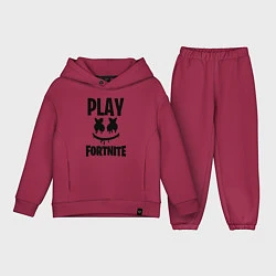 Детский костюм оверсайз Marshmello: Play Fortnite