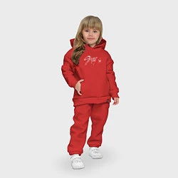 Детский костюм оверсайз STRAY KIDS FELIX, цвет: красный — фото 2