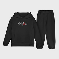 Детский костюм оверсайз STRAY KIDS FELIX, цвет: черный