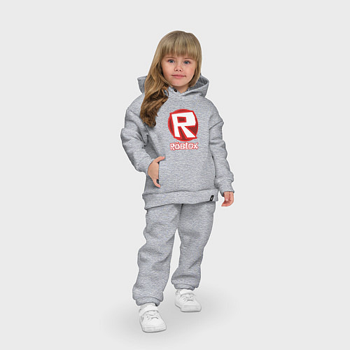 Детский костюм оверсайз ROBLOX / Меланж – фото 3
