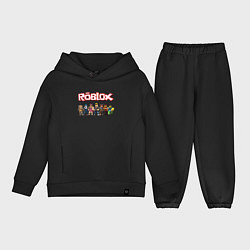 Детский костюм оверсайз ROBLOX, цвет: черный