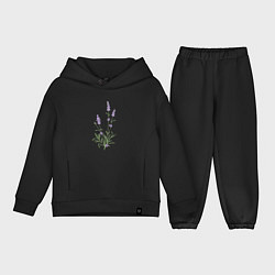 Детский костюм оверсайз Lavanda, цвет: черный