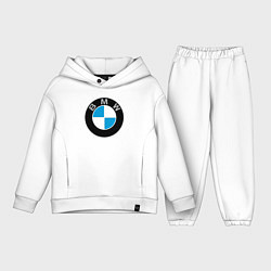 Детский костюм оверсайз BMW, цвет: белый