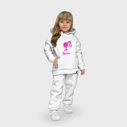 Детский костюм оверсайз Барби, цвет: белый — фото 2