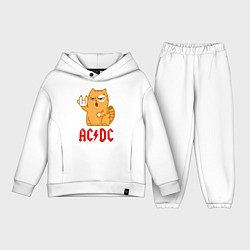Детский костюм оверсайз ACDC rock cat