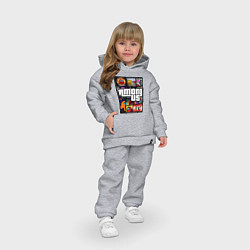 Детский костюм оверсайз AMONG US GTA, цвет: меланж — фото 2