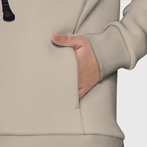 Детский костюм оверсайз Johnny Silverhand 03 / Миндальный – фото 3