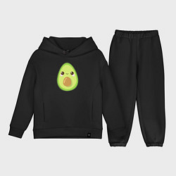 Детский костюм оверсайз Avocado, цвет: черный