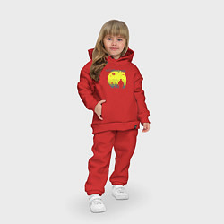 Детский костюм оверсайз Cyberpunk 2077 CITY, цвет: красный — фото 2
