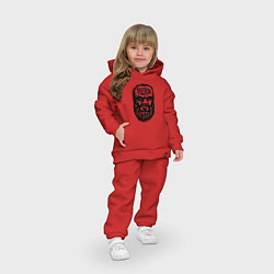 Детский костюм оверсайз TREVOR IS NOT A HIPSTER, цвет: красный — фото 2
