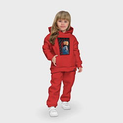 Детский костюм оверсайз Майки Токийские Мстители Микки, цвет: красный — фото 2