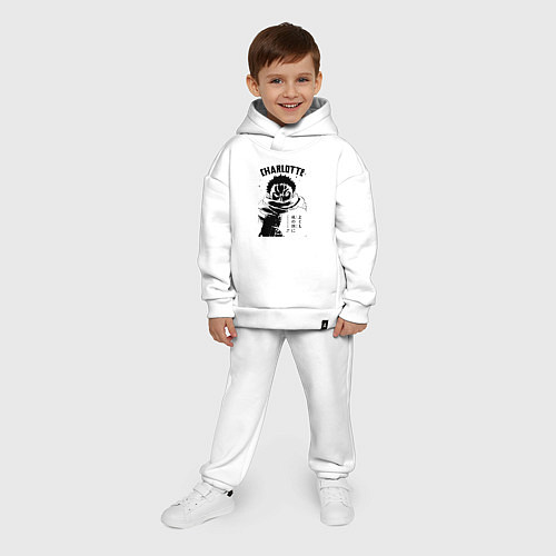 Детский костюм оверсайз Шарлотта Катакури One Piece / Белый – фото 4