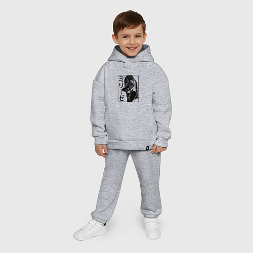 Детский костюм оверсайз Владилена Миризе / Меланж – фото 4