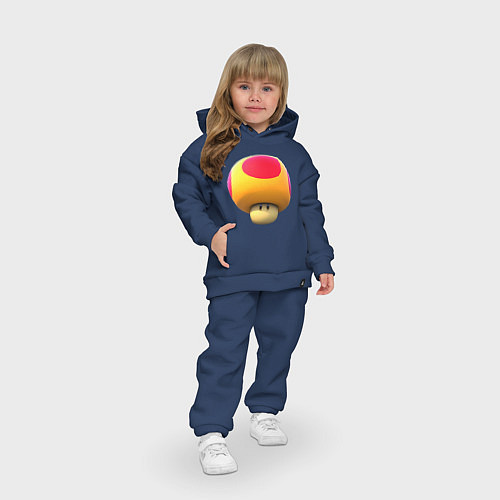 Детский костюм оверсайз ToadPОW / Тёмно-синий – фото 3
