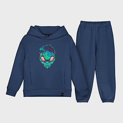 Детский костюм оверсайз Monster alien2, цвет: тёмно-синий