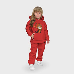 Детский костюм оверсайз Год ТигрРра, цвет: красный — фото 2