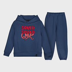 Детский костюм оверсайз Squid Squad, цвет: тёмно-синий