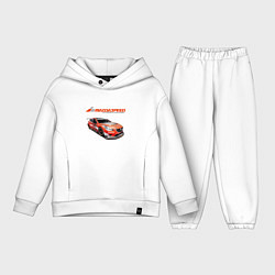 Детский костюм оверсайз Mazda Motorsport Development, цвет: белый