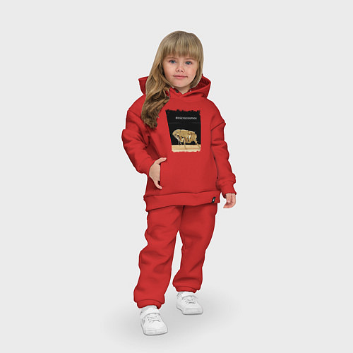 Детский костюм оверсайз Микрокосмос Блоха / Красный – фото 3