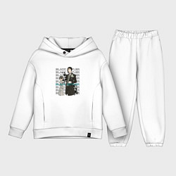 Детский костюм оверсайз Ciel and Sebastian, цвет: белый