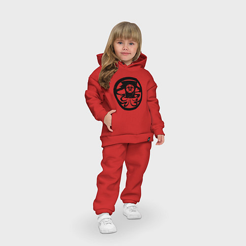 Детский костюм оверсайз Бета-7 / Красный – фото 3