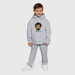Детский костюм оверсайз Mo Salah Liverpool, цвет: меланж — фото 2