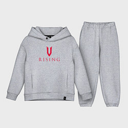 Детский костюм оверсайз Название игры, цвет: меланж