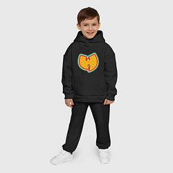 Детский костюм оверсайз Wu-Tang Colors, цвет: черный — фото 2