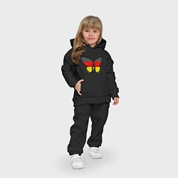 Детский костюм оверсайз Бабочка - Германия, цвет: черный — фото 2