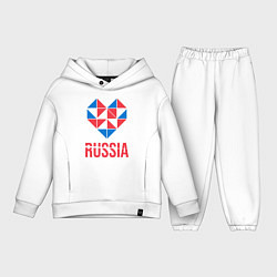 Детский костюм оверсайз Россия в моём сердце
