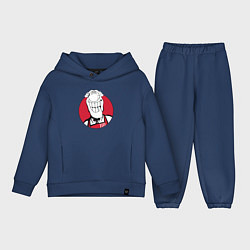 Детский костюм оверсайз Доктор Ливси - KFC Edition, цвет: тёмно-синий