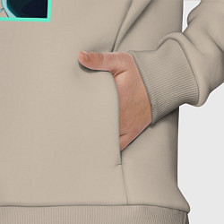 Детский костюм оверсайз Ребекка из киберпанка - нетраннер, цвет: миндальный — фото 2