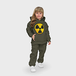 Детский костюм оверсайз Atomic Nuclear, цвет: хаки — фото 2