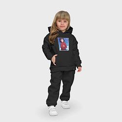 Детский костюм оверсайз Си Энива - Супер Каб, цвет: черный — фото 2
