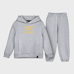 Детский костюм оверсайз Fugees cassette, цвет: меланж
