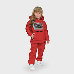 Детский костюм оверсайз E34 Pack, цвет: красный — фото 2