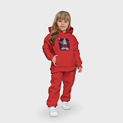 Детский костюм оверсайз Последний Критерий - Счастливое Детство, цвет: красный — фото 2